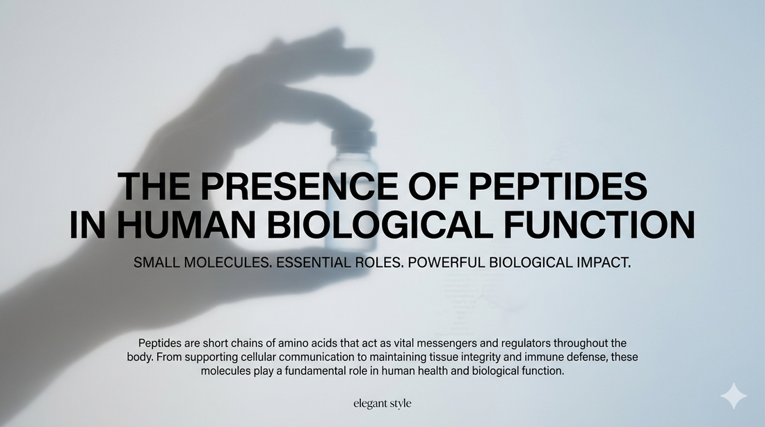 The Presence of Peptides in Human Biological Function