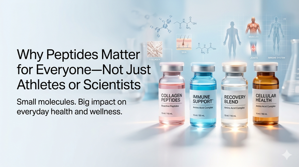 Why Peptides Matter for Everyone—Not Just Athletes or Scientists