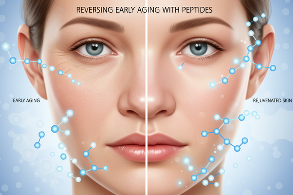 How to Reverse Early Signs of Aging with Peptides